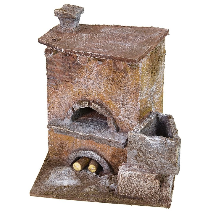 Oven for Nativity scene cm 12x10x15 h