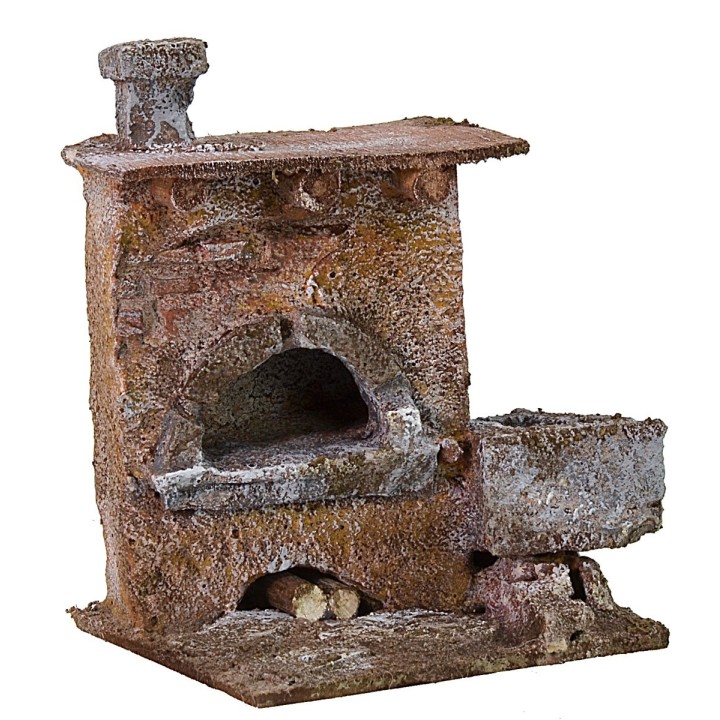 Oven for Nativity scene cm 7,5x6,5x9,5 h