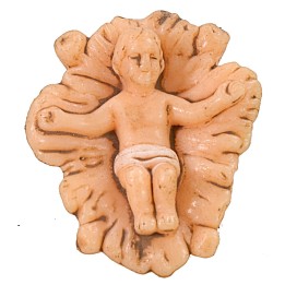 Baby Jesus in the crib cm 2x2,5x1 h in pvc