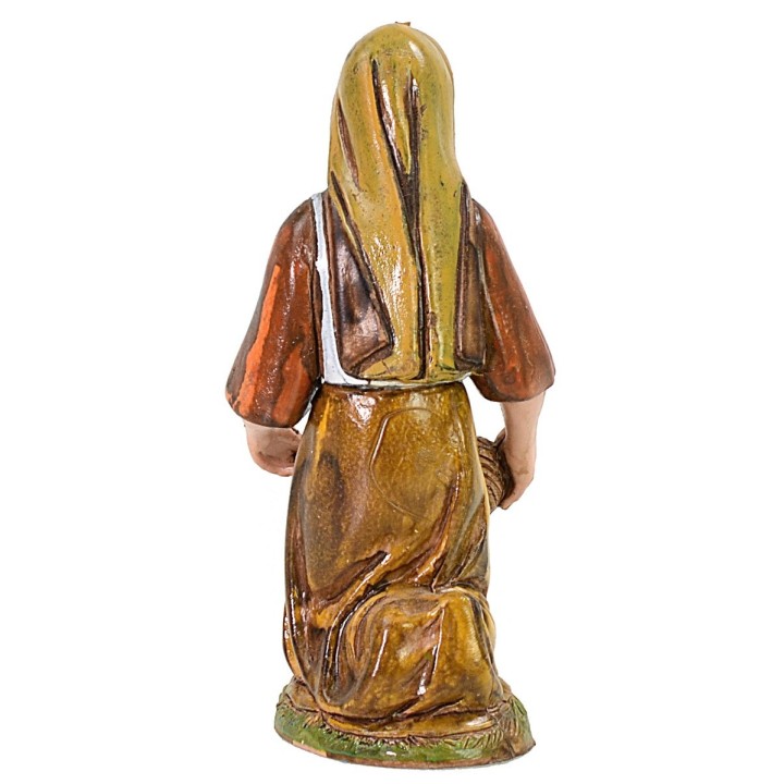 Lavandaia seduta serie 12 cm Landi Moranduzzo