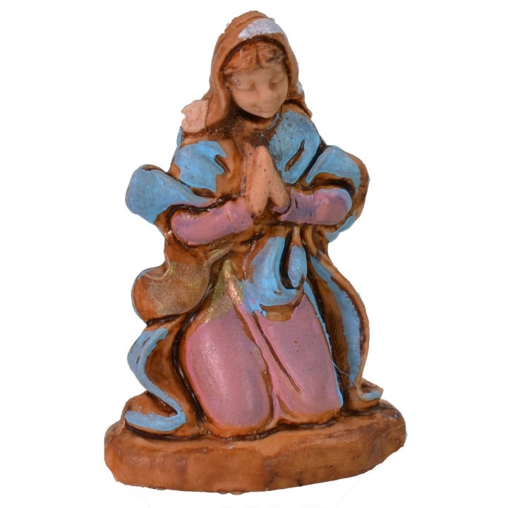 Madonna inginocchiata serie 3,5 cm in pvc