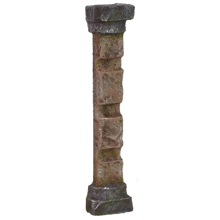 Pilaster with horizontal grooves 2.5x1x9 cm