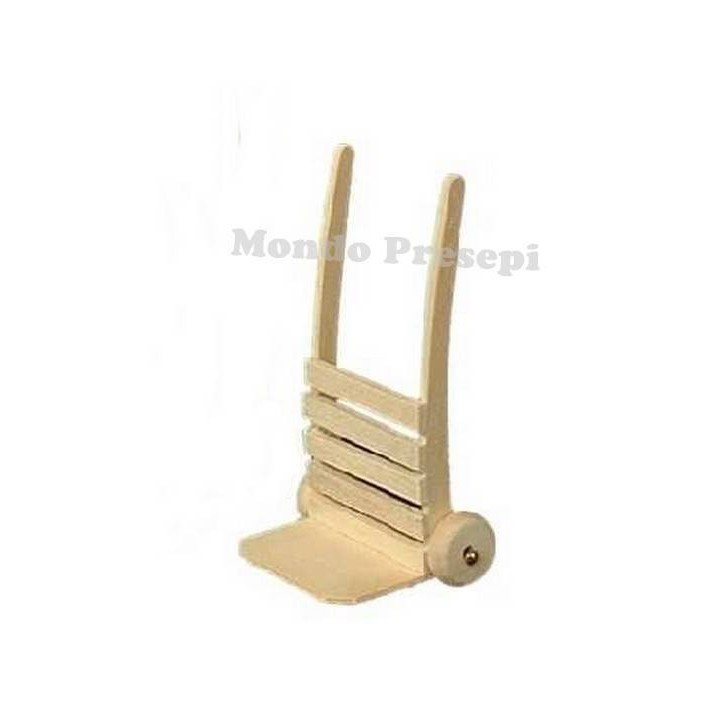 Carretto in legno 5,5 h.