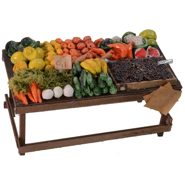 Banco di frutta e verdura cm 20x11x11 h