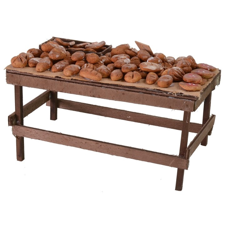 Banco de pan y pizzas cm 20x11x11 h