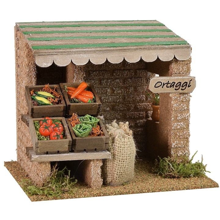 Chiosco ortaggi cm 15x13x13 h