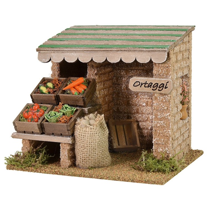 Quiosco de verduras cm 15x13x13 h
