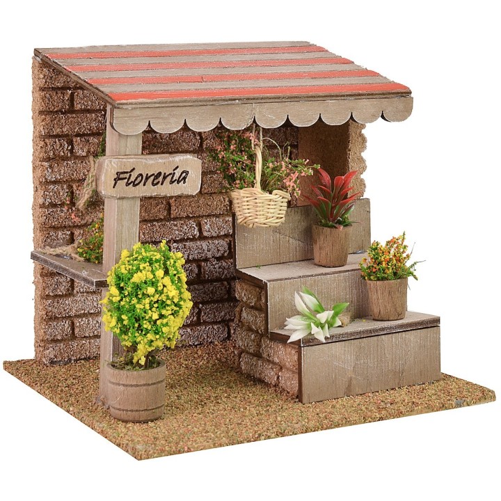 Chiosco fioreria cm 15x13x13 h