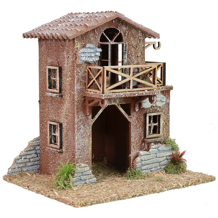 Casale di campagna con terrazze cm 20x16x21 h