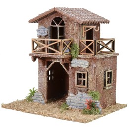 Country house with terraces cm 20x16x21 h