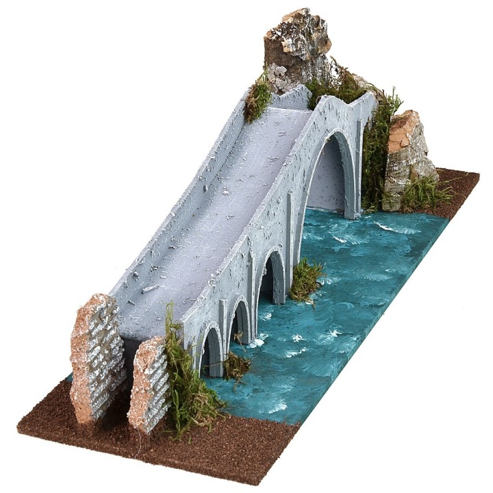 Historic bridge cm 39x13x13 h