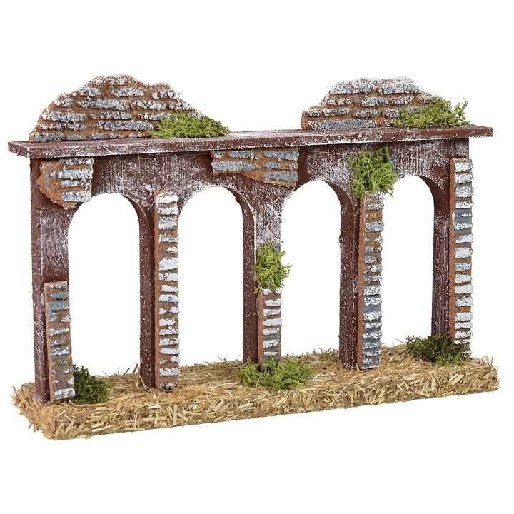 Roman aqueduct cm 23x6x15 h