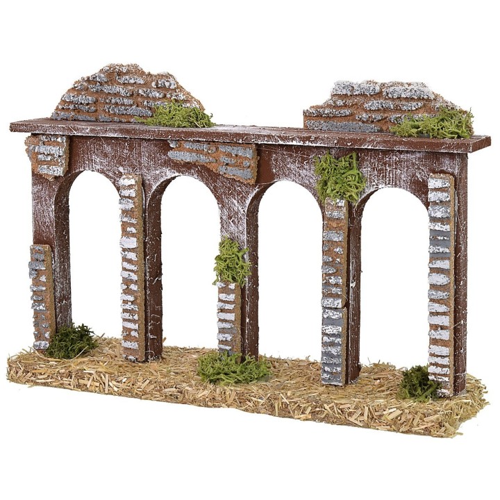 Roman aqueduct cm 23x6x15 h