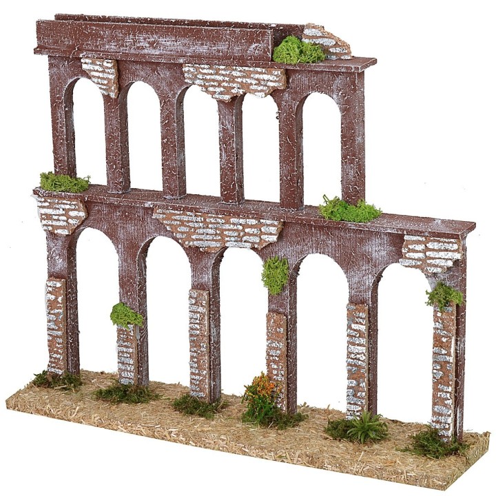 Double Roman aqueduct cm 39x10x32 h