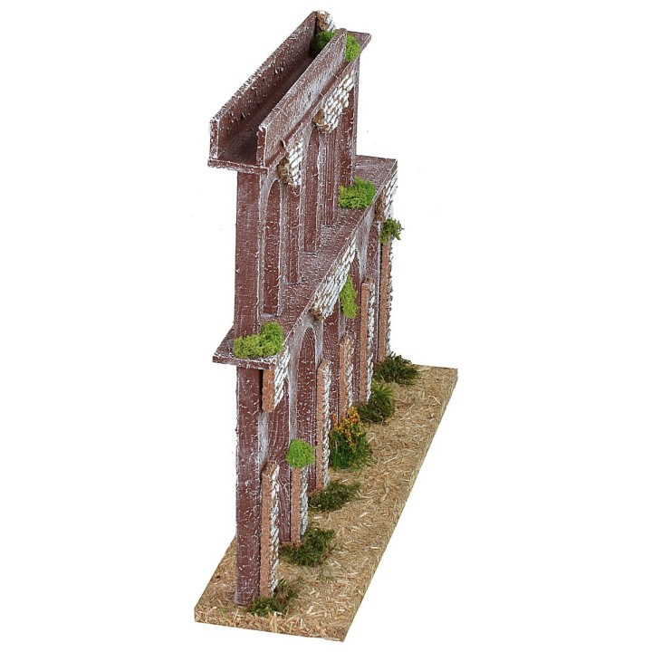 Acueducto Romano doble cm 39x10x32 h