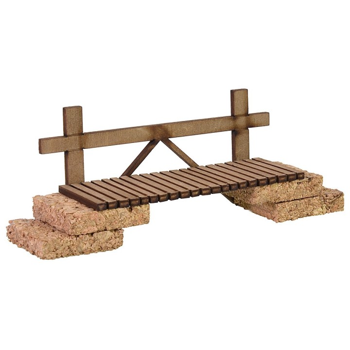 Puente de madera cm 17x4x6 h