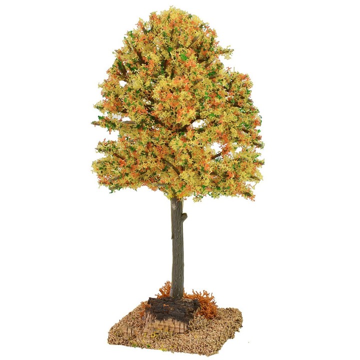Árbol otoñal amarillo cm 6x6x16 h