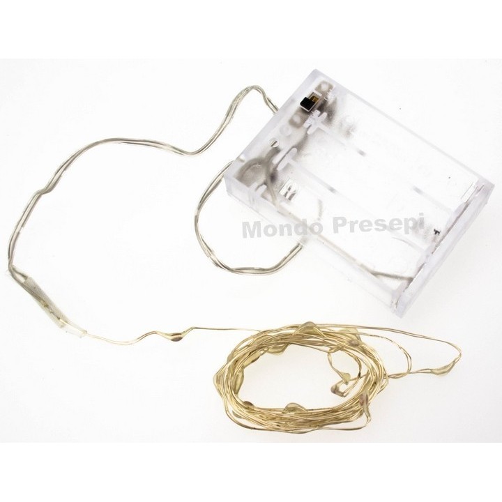 Collana 20 led a luce fredda
