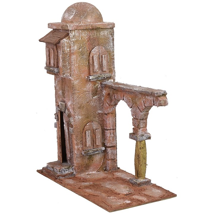 Minaret with arches cm 29x15x36 h