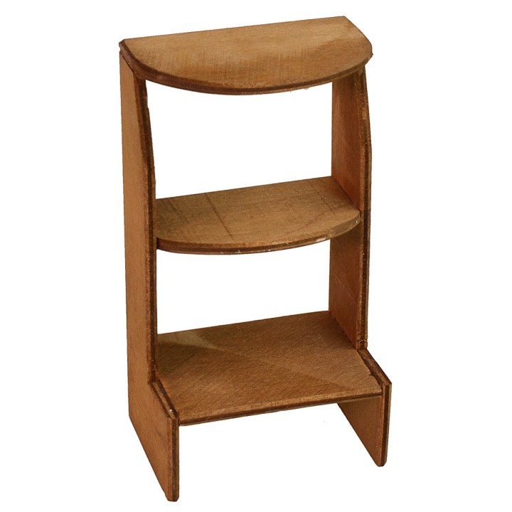 Estantería de madera cm 6,2x4,6x11,4 h
