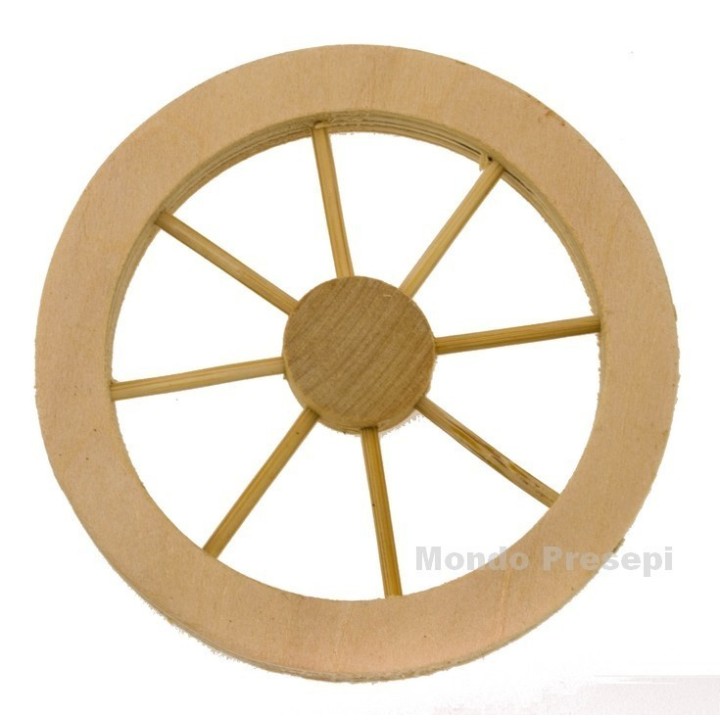 Wooden wheel ø 8 Cm