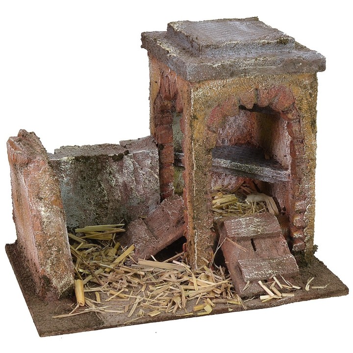 Pollaio for Presepe cm 19,5x14, 5x15 h