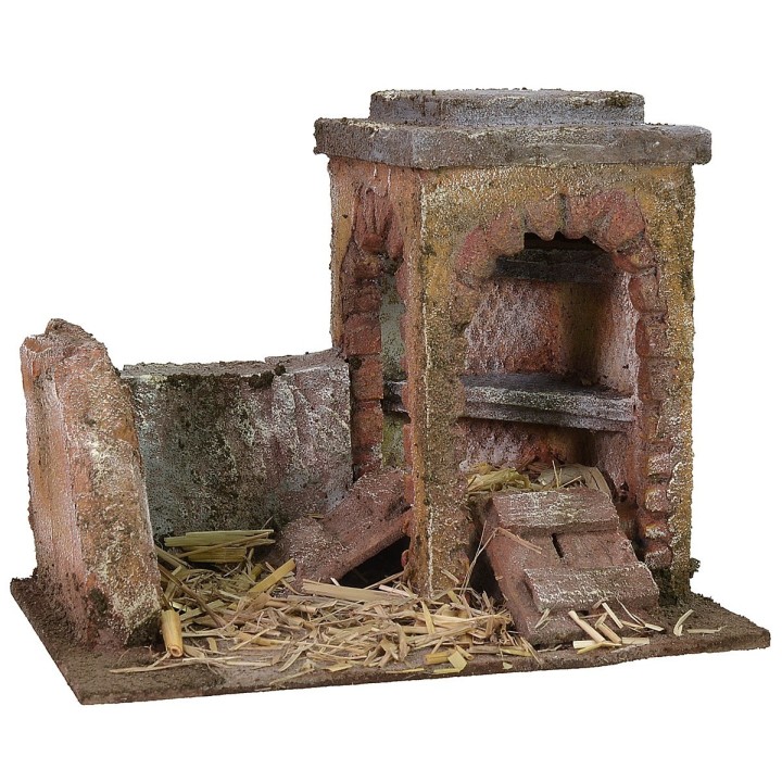 Pollaio for Presepe cm 19,5x14, 5x15 h