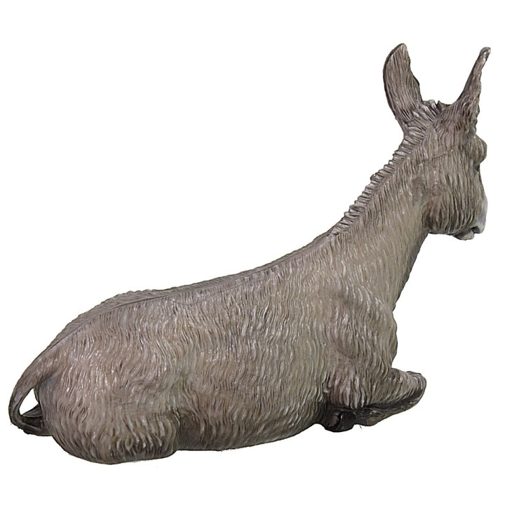 Asino sdraiato Landi Moranduzzo per statue 12 cm