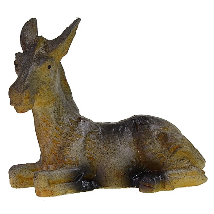Donkey lying in resin 6x4,5 h.