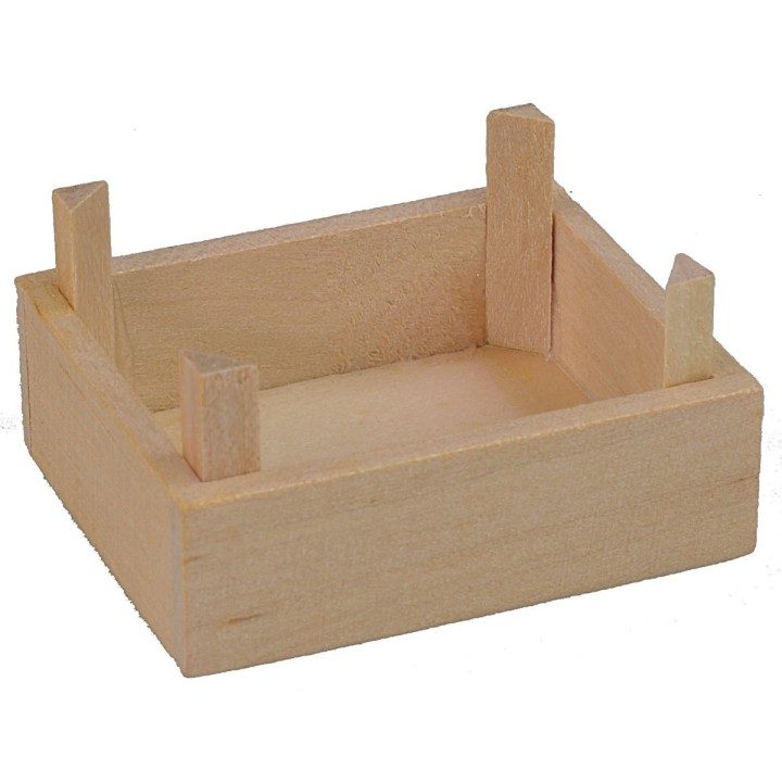 Caja de madera de 4,5x3,7x2,4 cm h