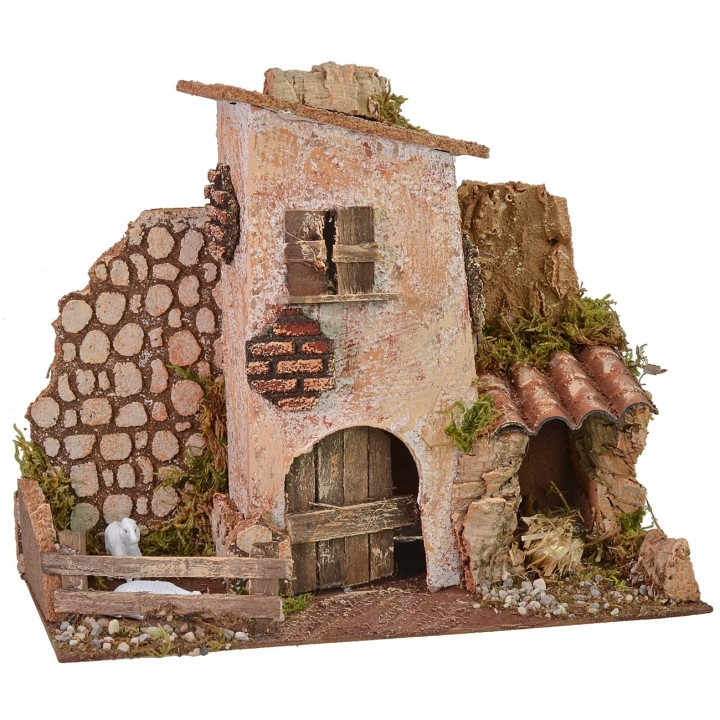 Casa de campo de 28x14x22 cm h