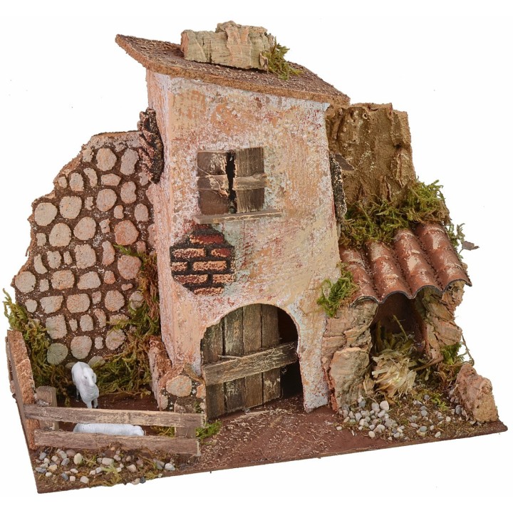 Country cottage cm 28x14x22 h