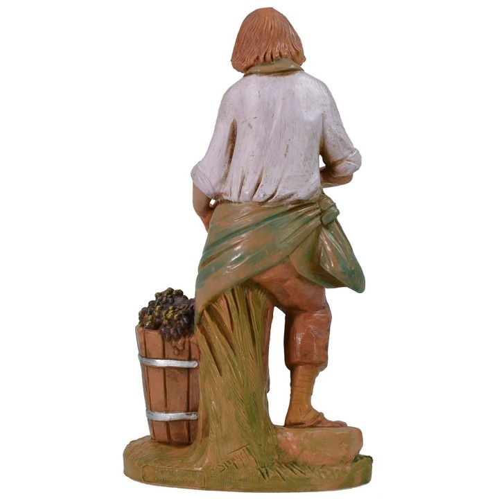 Contadino che vendemmia 19 cm Fontanini