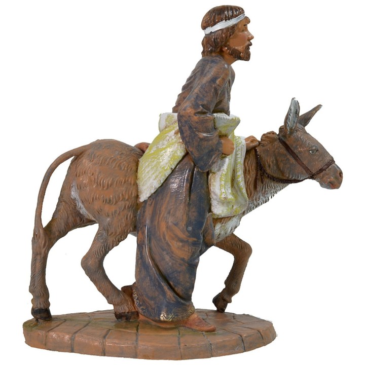 Pastor con burro 19 cm Fontanini