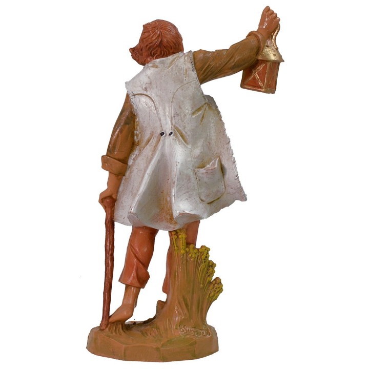 Viejo con linterna 19 cm Fontanini