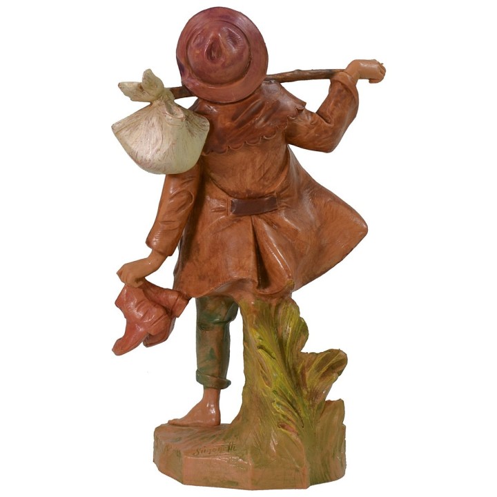 Viajero con fardo 19 cm Fontanini