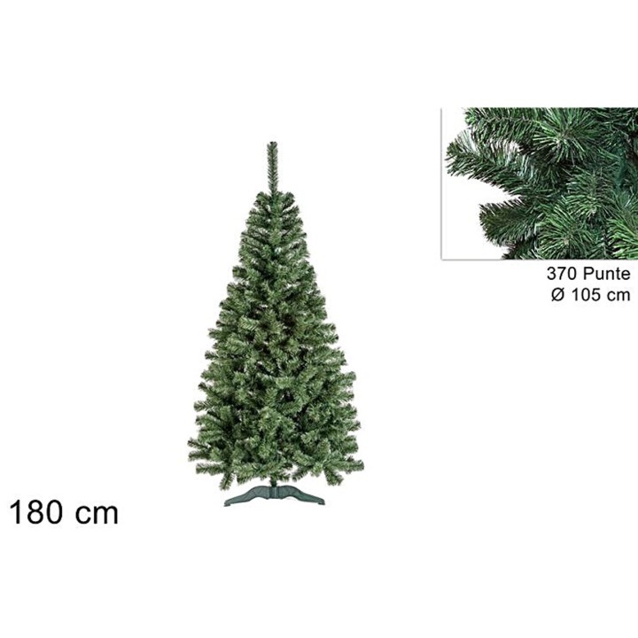Árbol Danzica h 180 cm con 370 puntas
