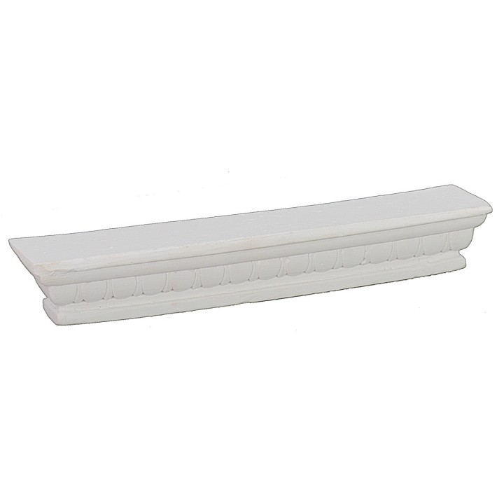 Antiqued Roman beam in plaster cm 20x4x3 h