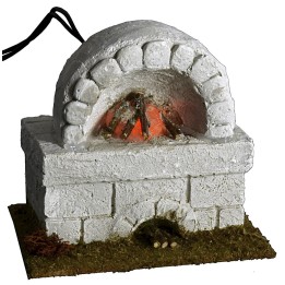Oven with working fire cm 10,5x8x10 h