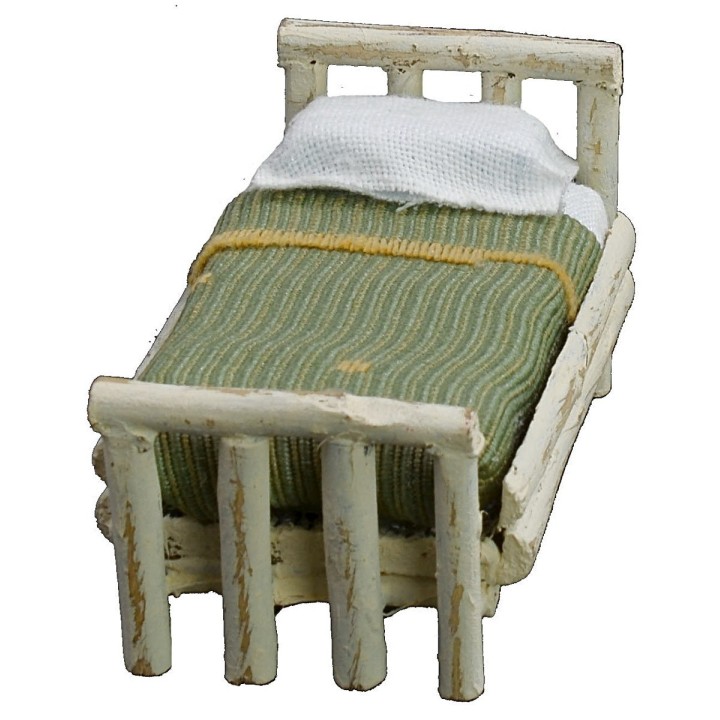 Single white bed cm 4,5x7x4 h