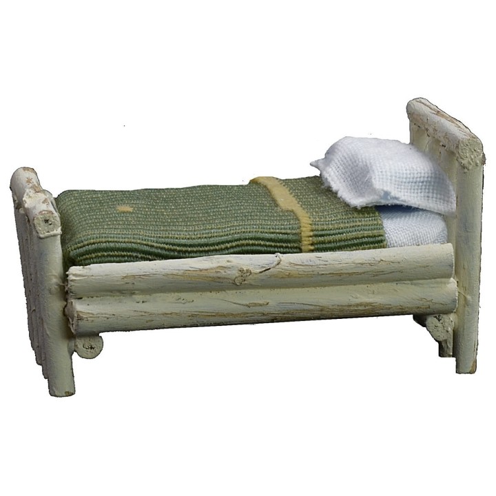 Single white bed cm 4,5x7x4 h