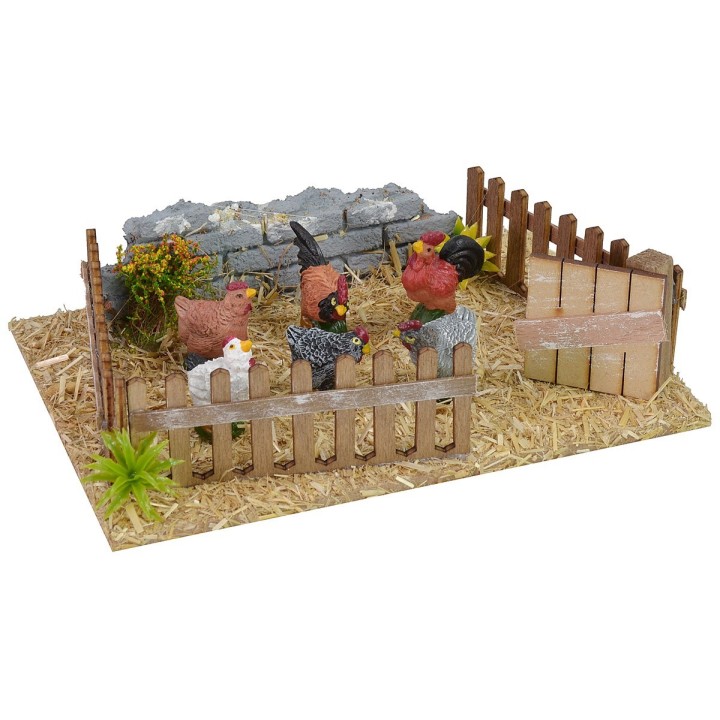 Fence for farmyard animals cm 19x15x5 h