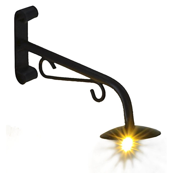 Farola de campo de 8 cm con LED de luz blanca cálida 3V