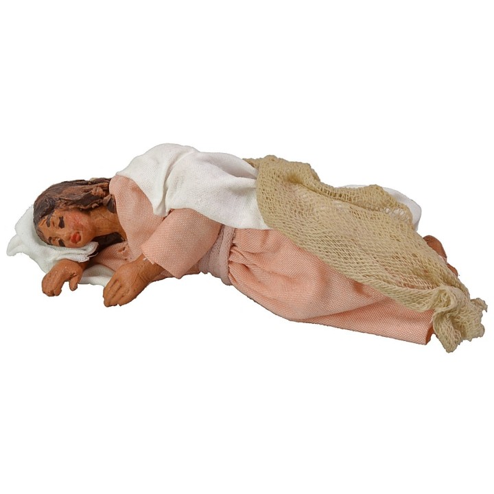 Natividad con María acostada serie 10 cm Lux