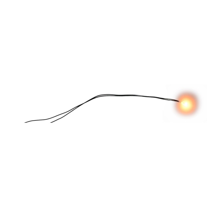 Microlampada Ø mm3X7 con cavo cm 50 - 12 Volt - luci presepi