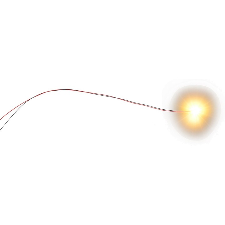Micro led 4 mm 3V luce calda