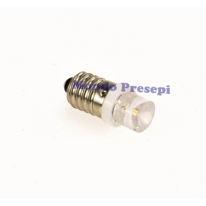 Led E10 Luce Calda Diffusa alta luminosità - New