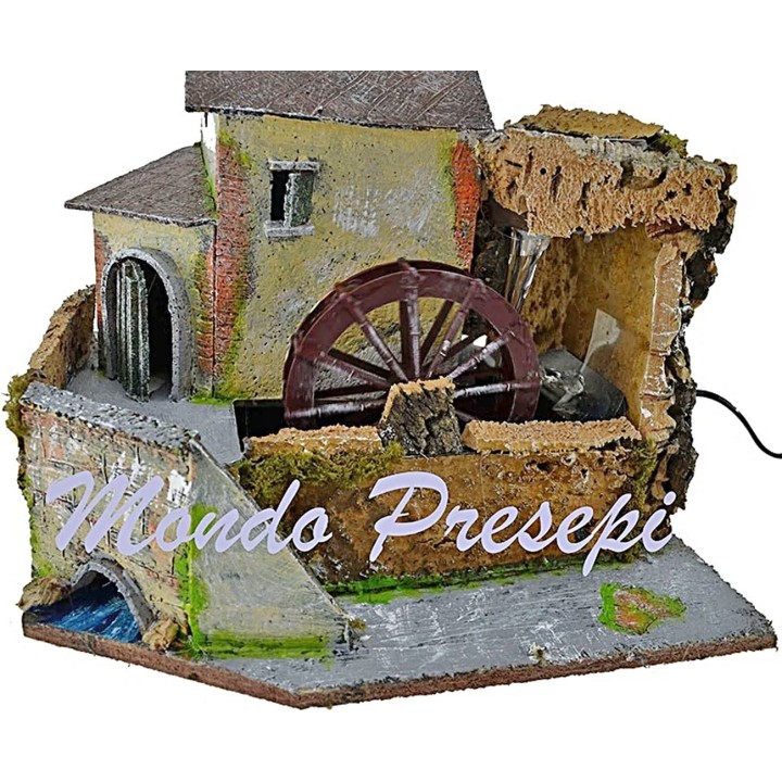 Mulino ad acqua napoletano funzionante