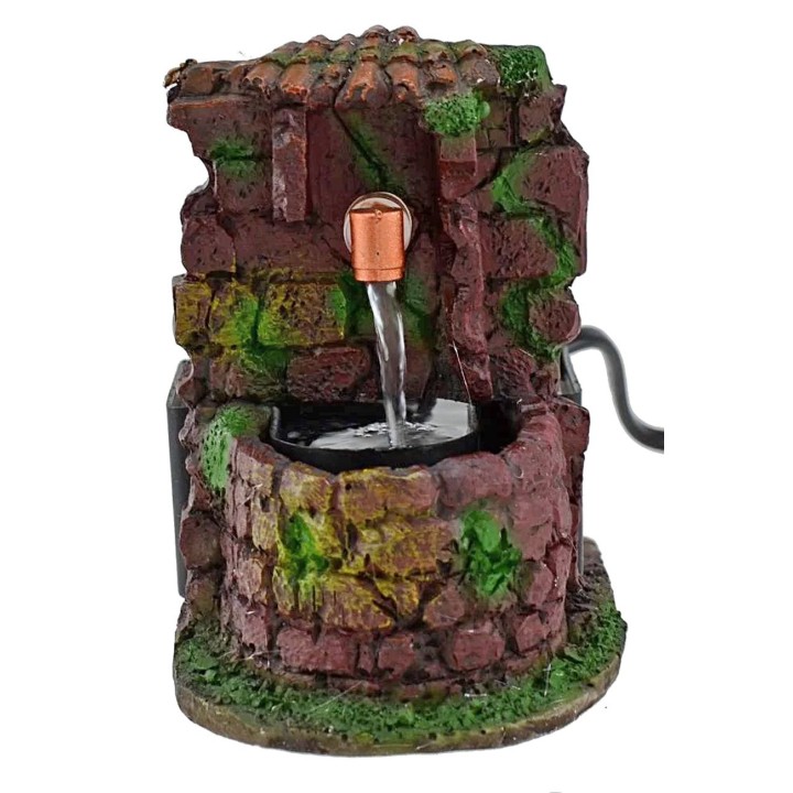 Working fountain for creche 7,8x10,5x11,5 h.