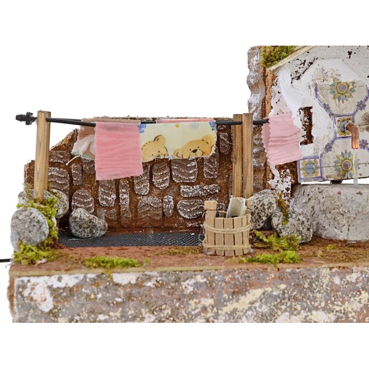 Washing machine with drizzling stendine working cm 33x19x25, 5 h